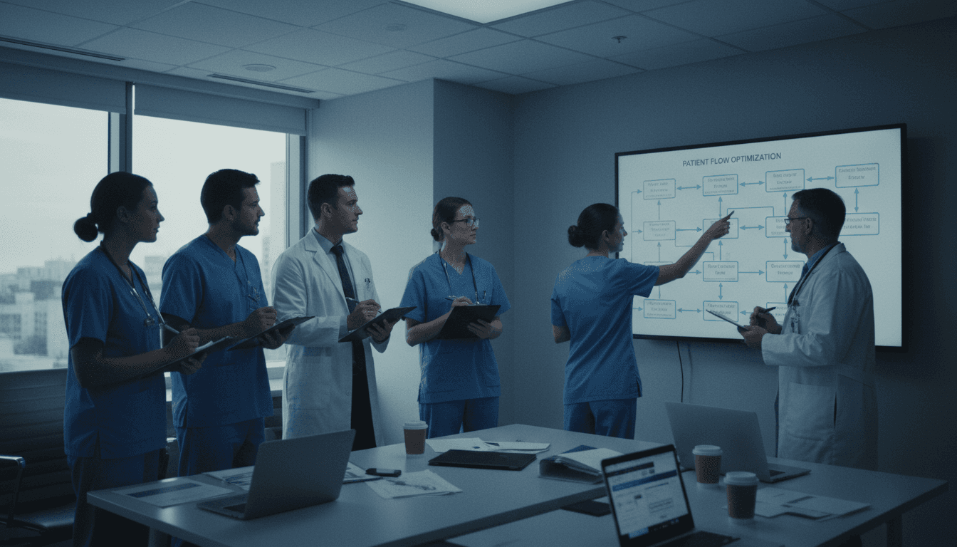 Real-time credentialing status tracking in a hospital