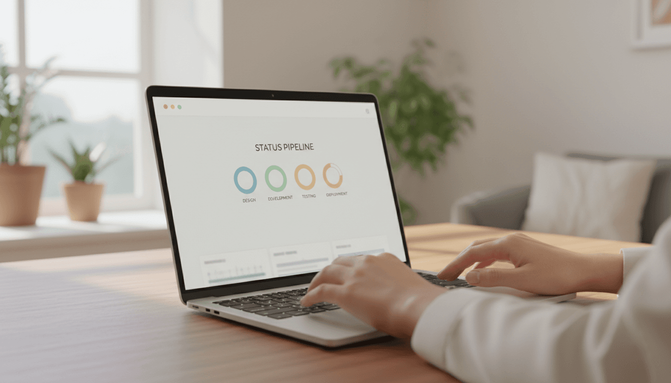 Student tracking dashboard with dispute letter status workflow