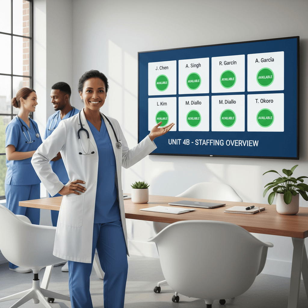 Staff readiness tracking dashboard
