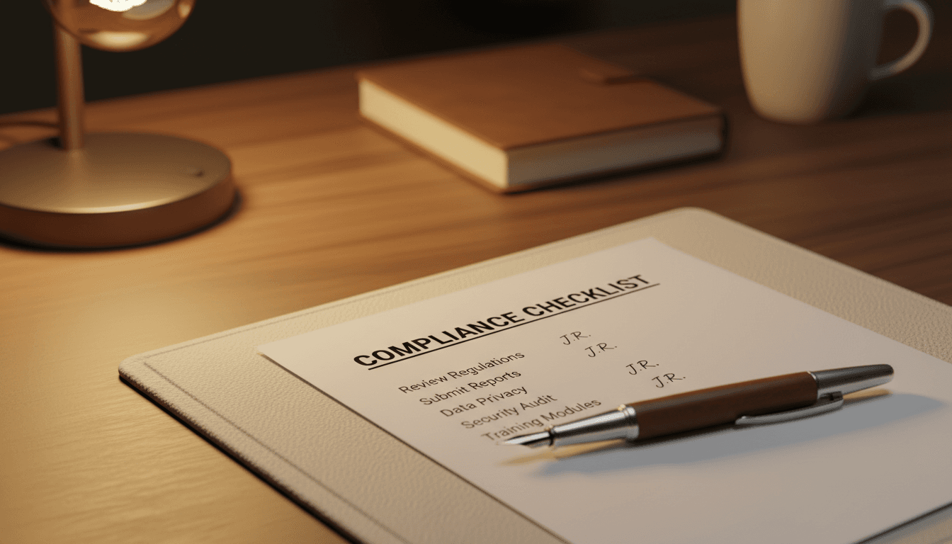 Compliance document folder